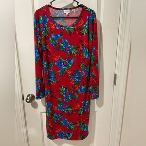 New Without Tags Large Lularoe Long Sleeve Dress